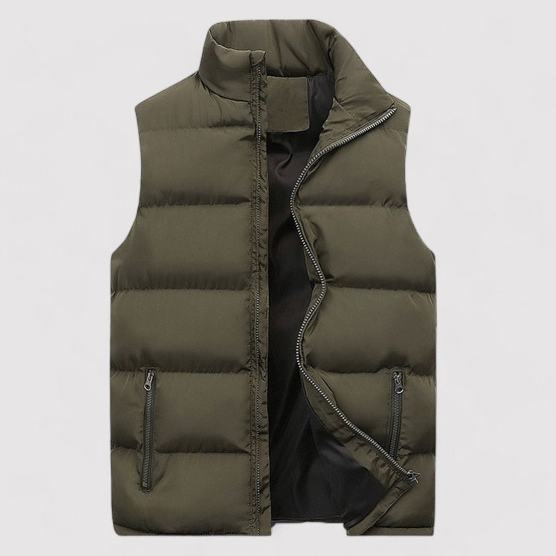 Gilet Piumino Uomo con Collo Alto - Image 7