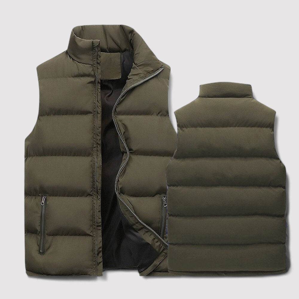 Gilet Piumino Uomo con Collo Alto - Image 4