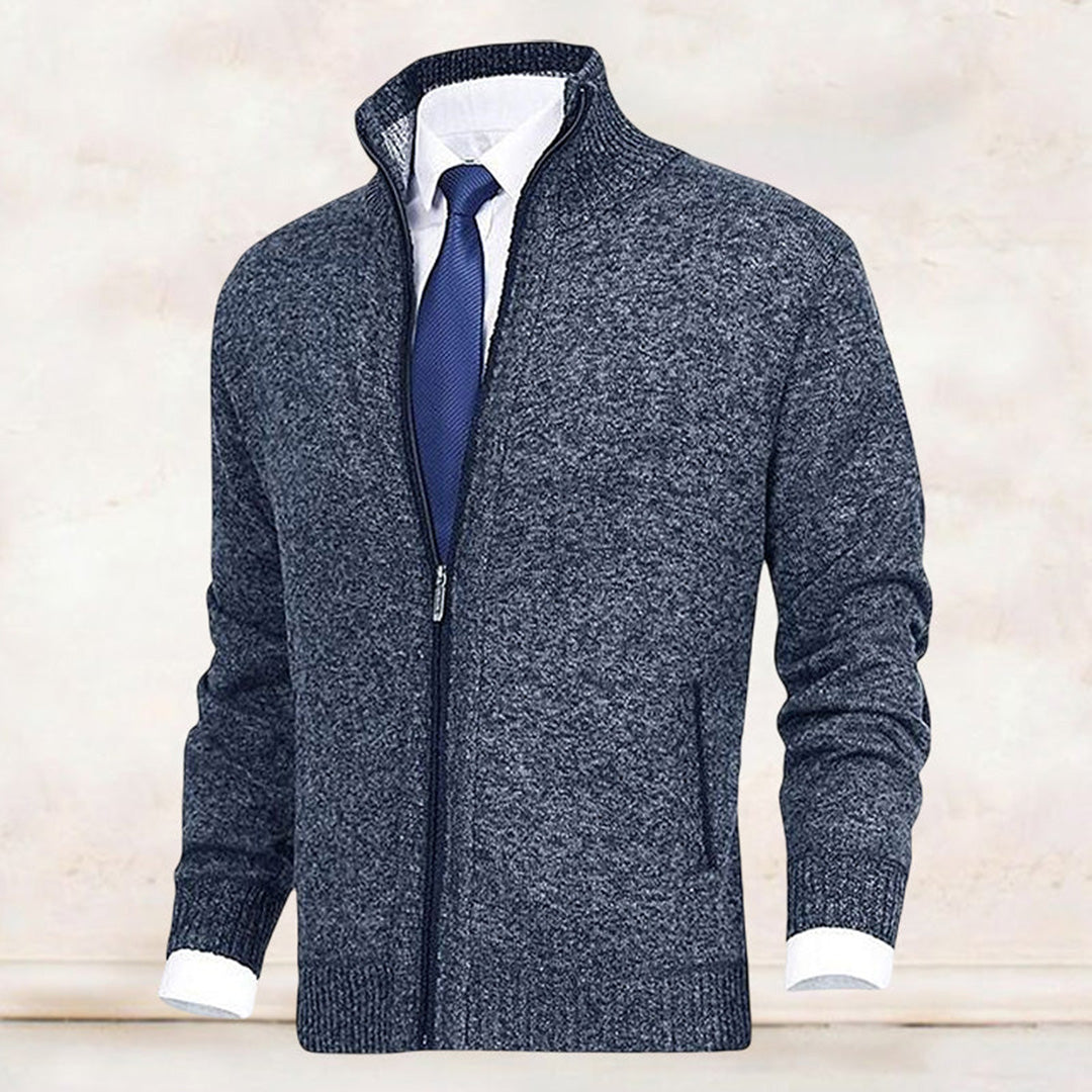 Giacca Casual da Uomo con Zip Intera - Image 7