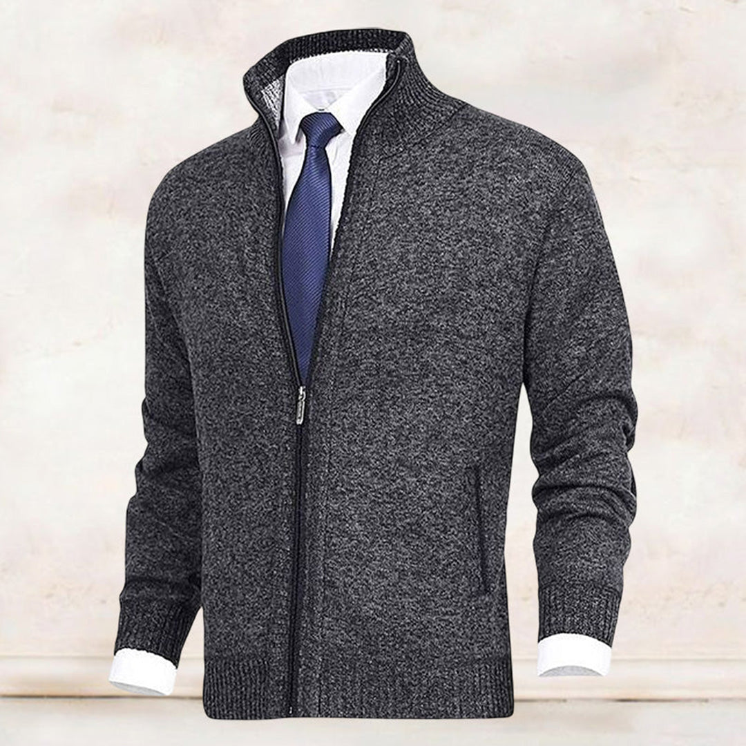 Giacca Casual da Uomo con Zip Intera - Image 4