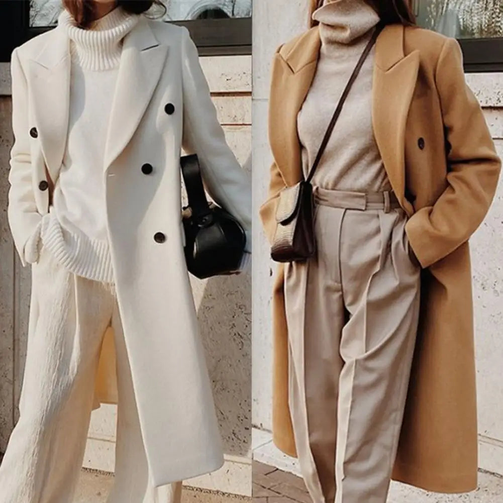 Cappotto Lungo da Donna Doppiopetto - Image 1