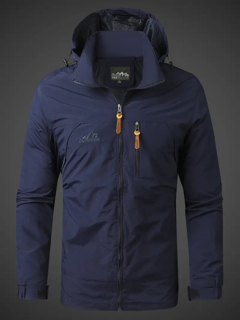Giacca da uomo con cappuccio e zip intera - Image 7