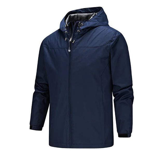 Giacca da uomo con cappuccio e zip intera - Image 5