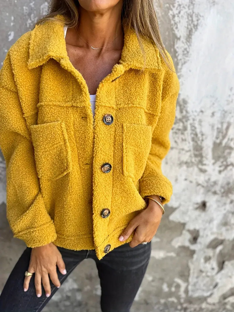 Giacca Sherpa Oversize da Donna - Image 2