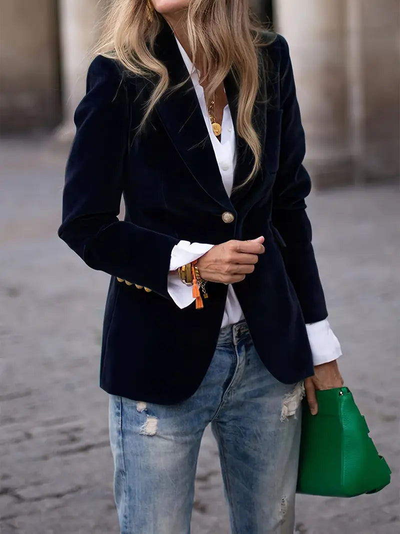 Blazer Classico Aderente da Donna - Image 1