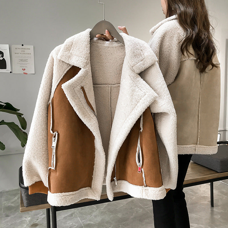 Giacca Aviatore Sherpa da Donna - Image 3