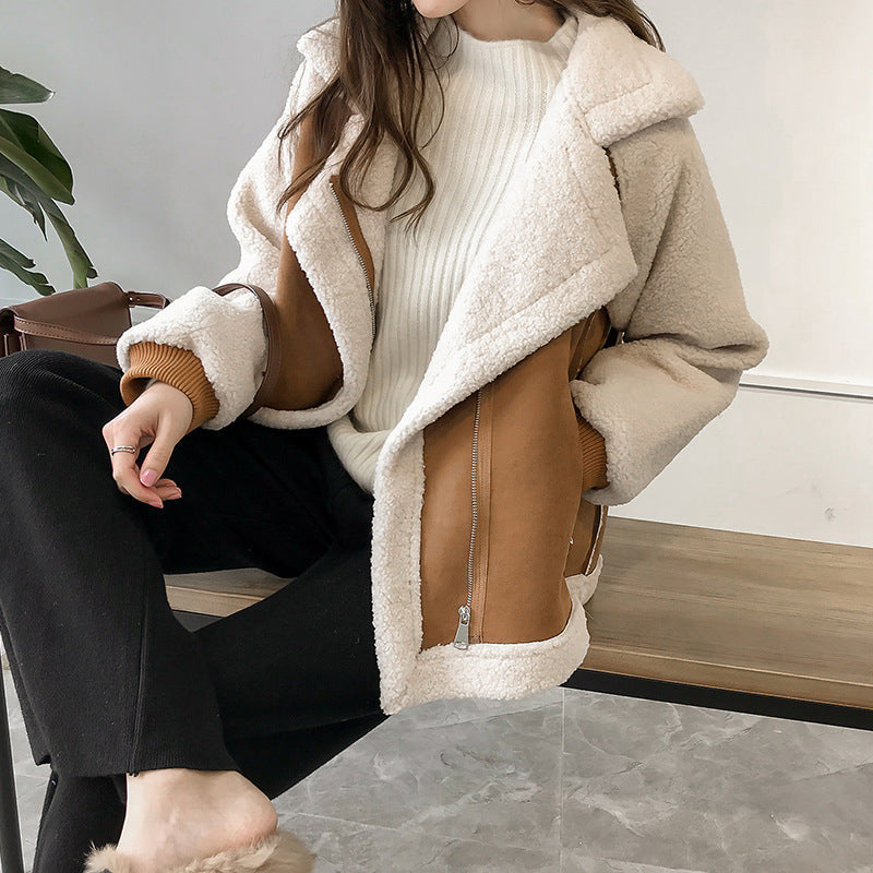 Giacca Aviatore Sherpa da Donna - Image 1