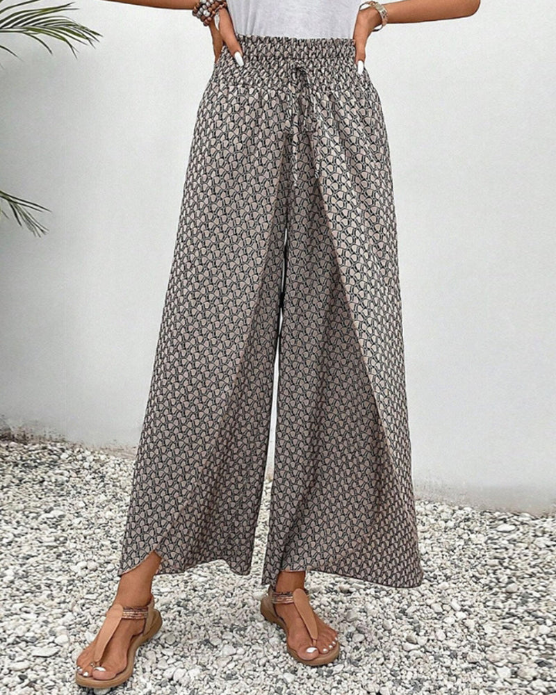 Pantaloni Palazzo a Gamba Larga da Donna - Image 3