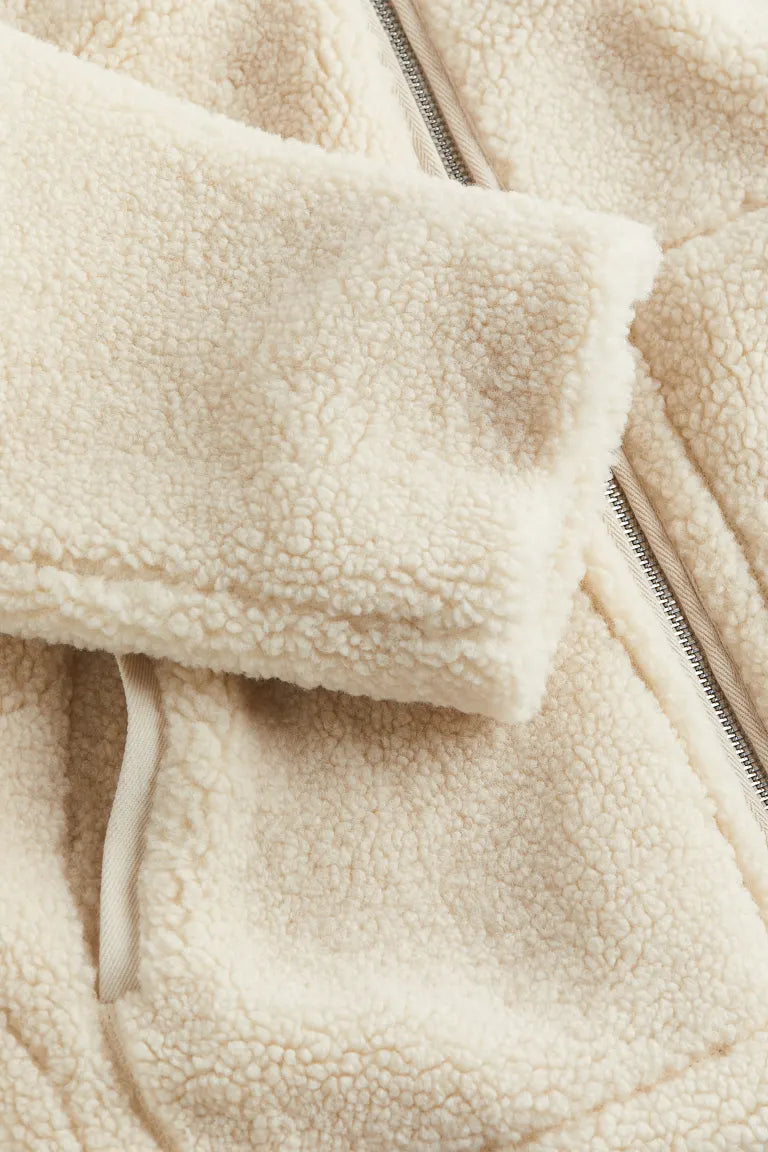 Giacca Sherpa da Donna con Zip - Image 3