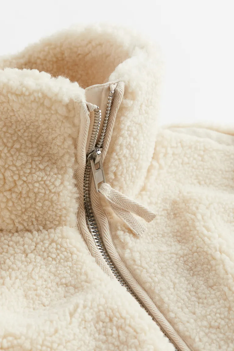 Giacca Sherpa da Donna con Zip - Image 2