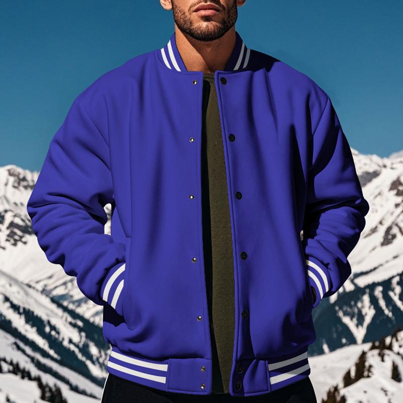Giacca Letterman da Uomo con Bottoni a Pressione - Image 6