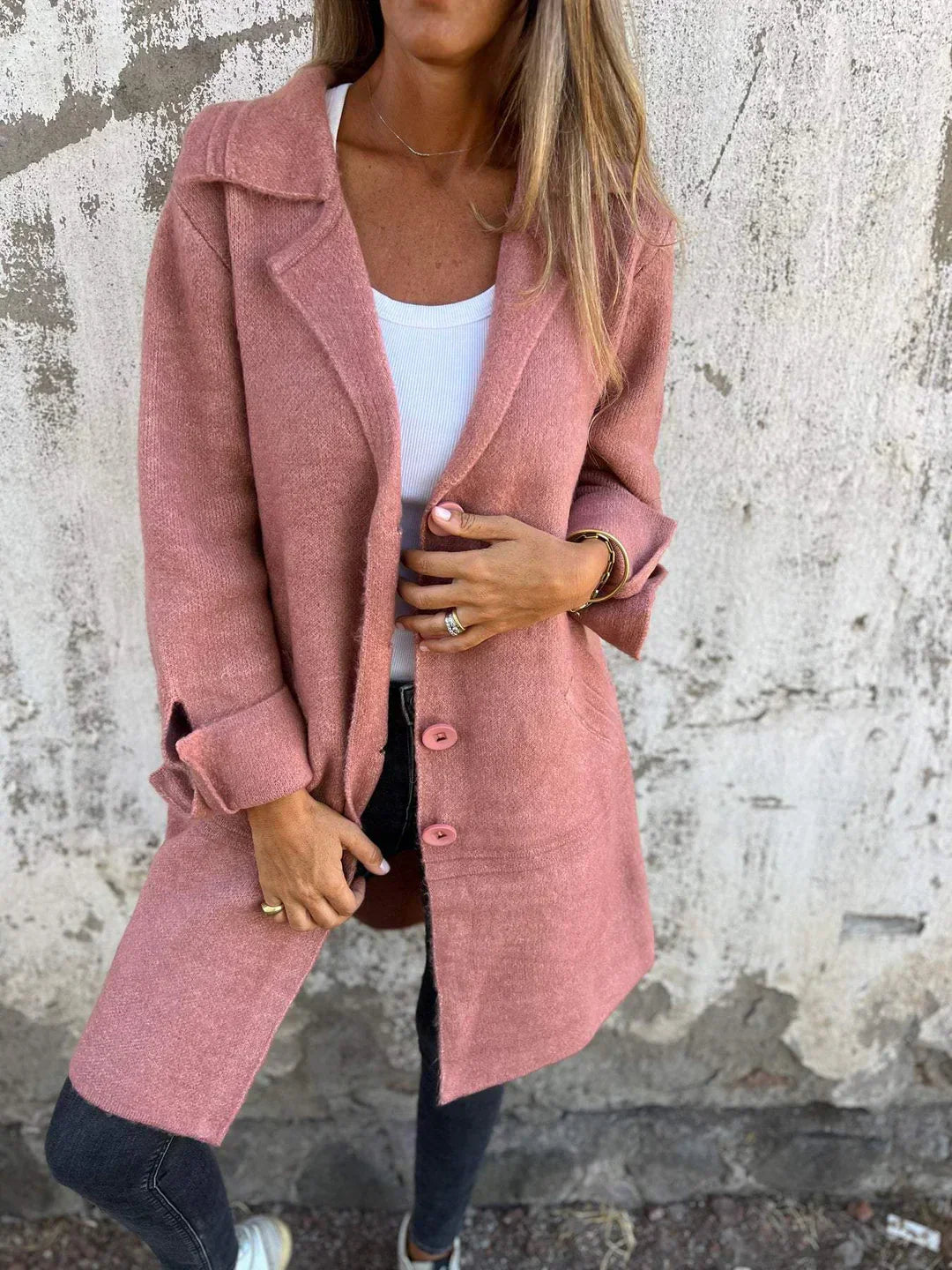 Cappotto da Donna con Bottoni - Image 3