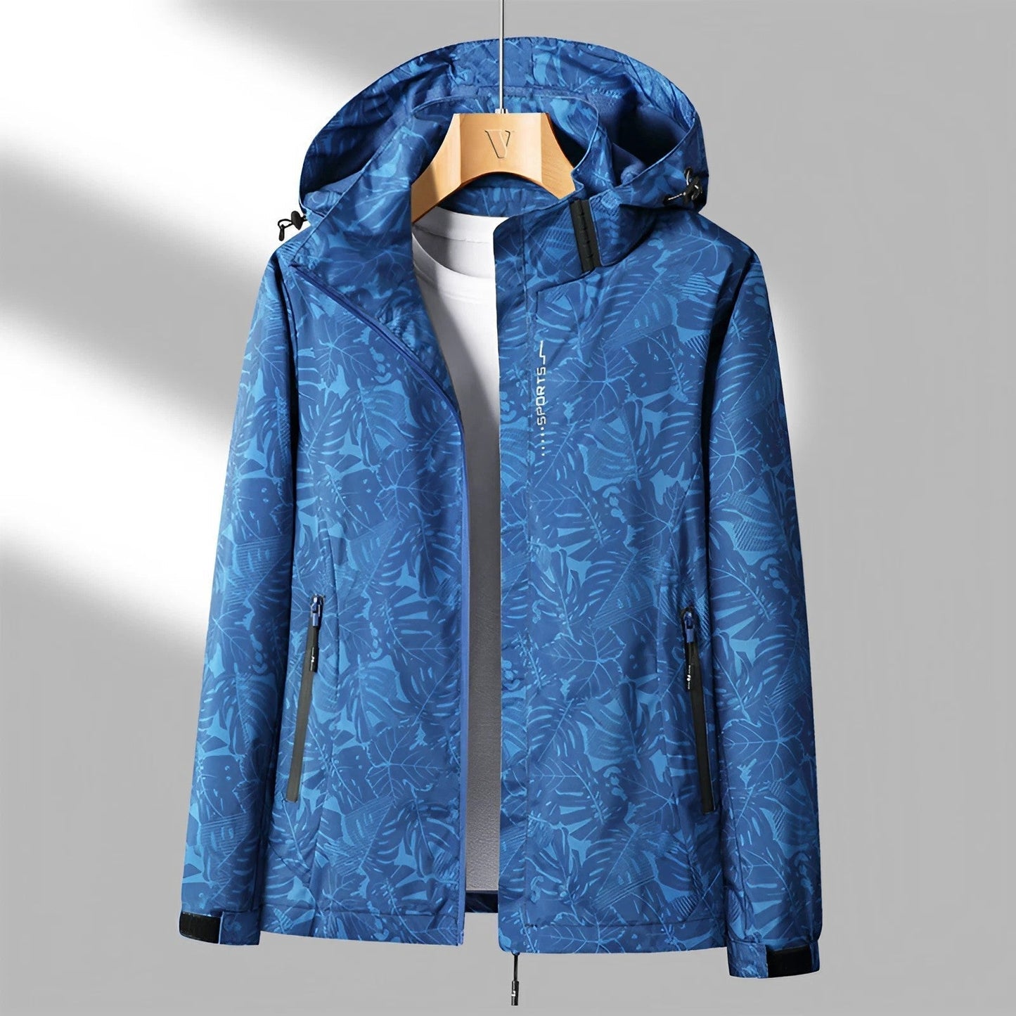Giacca Floreale con Cappuccio da Donna - Image 12