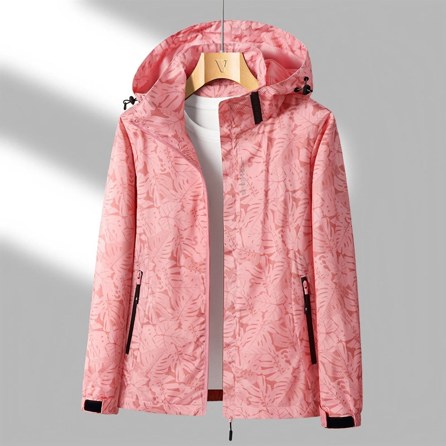 Giacca Floreale con Cappuccio da Donna - Image 16