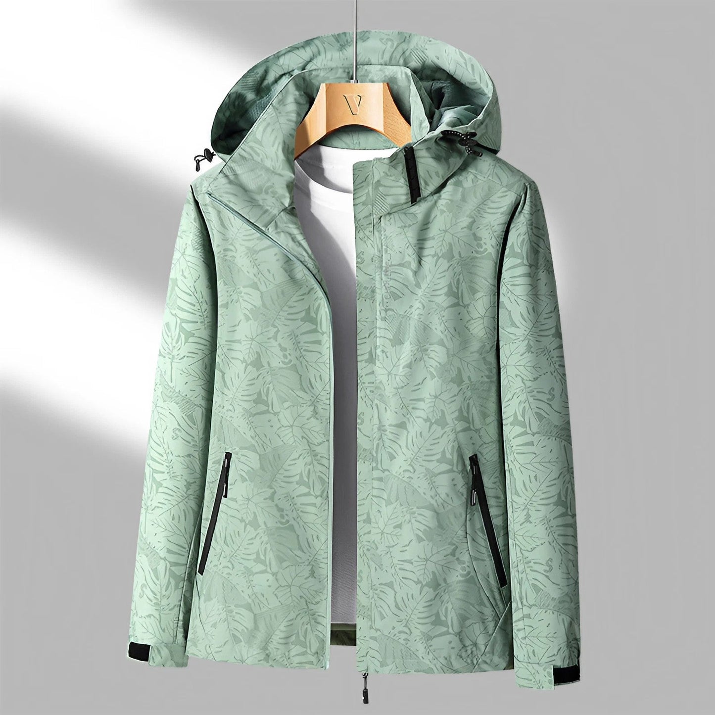 Giacca Floreale con Cappuccio da Donna - Image 13