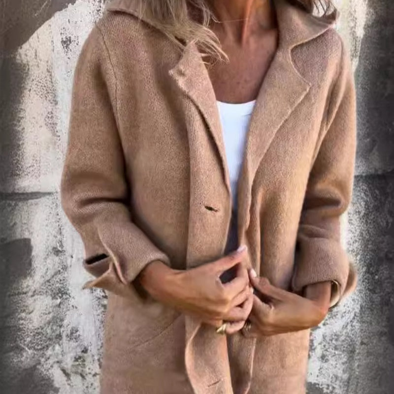 Giacca Lunga Abbottonata da Donna - Image 1