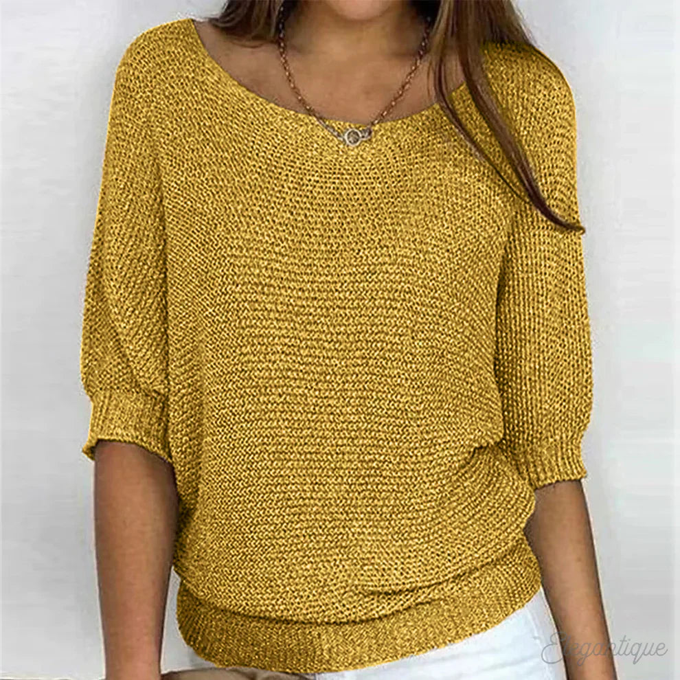 Maglia da donna a maniche 3/4 - Image 5