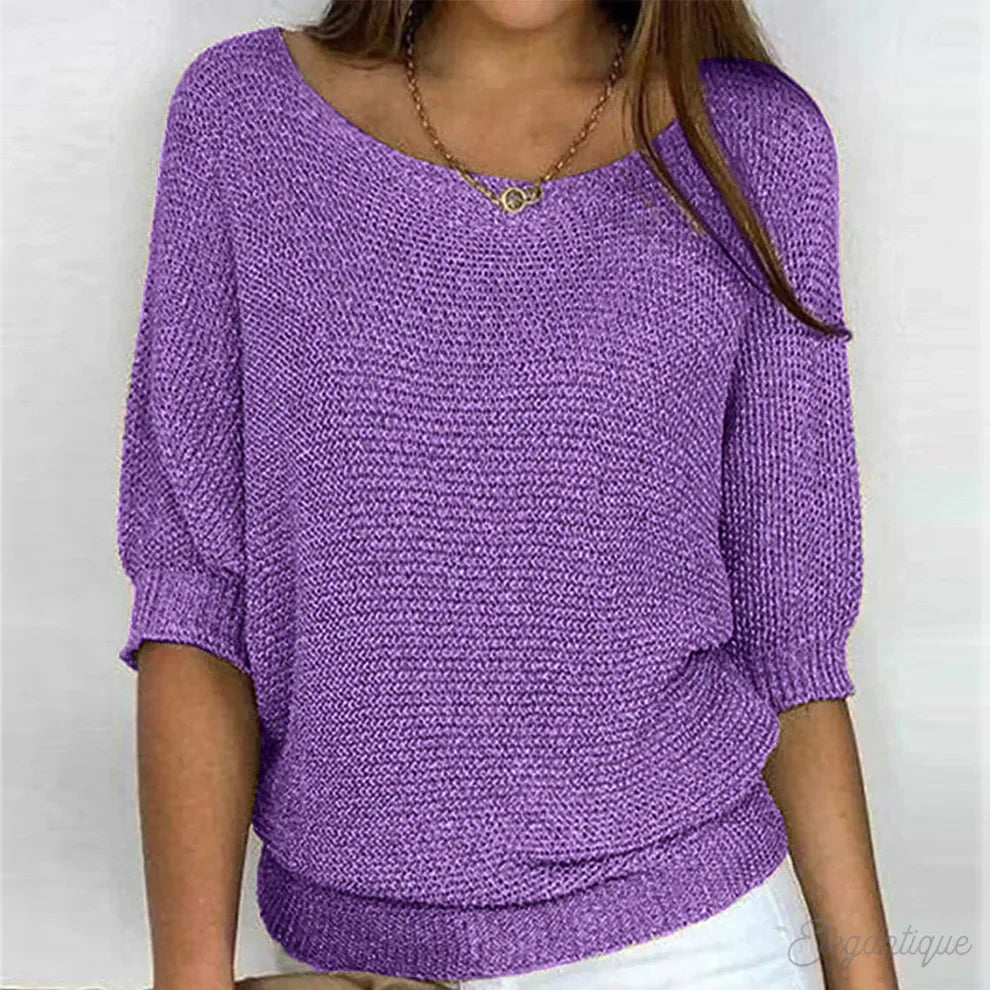 Maglia da donna a maniche 3/4 - Image 8