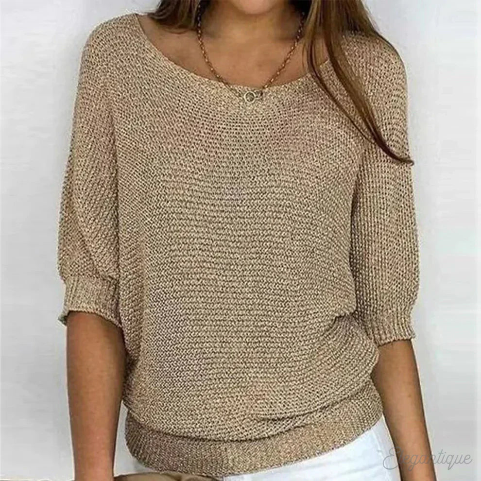 Maglia da donna a maniche 3/4 - Image 1