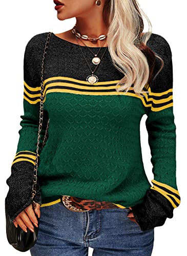 Maglione Pullover da Donna Color Block - Image 5