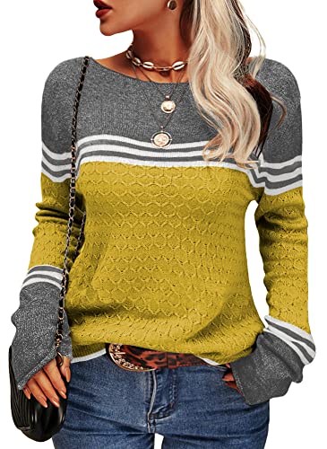 Maglione Pullover da Donna Color Block - Image 16