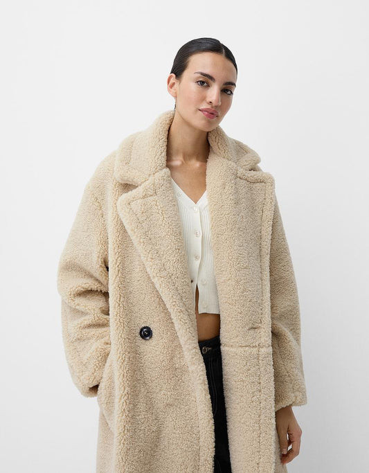 Cappotto Teddy Oversize da Donna - Image 1