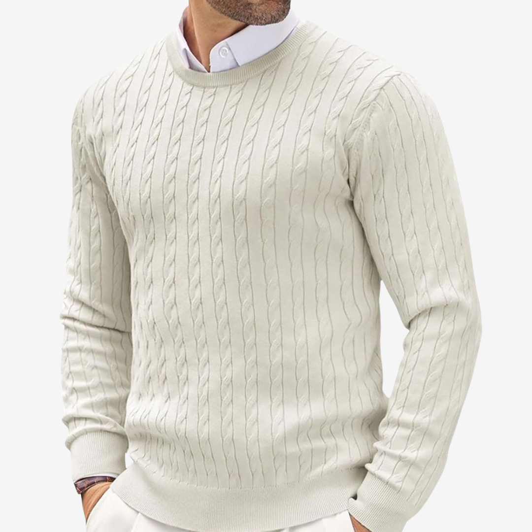 Maglione da uomo a trecce - Image 2