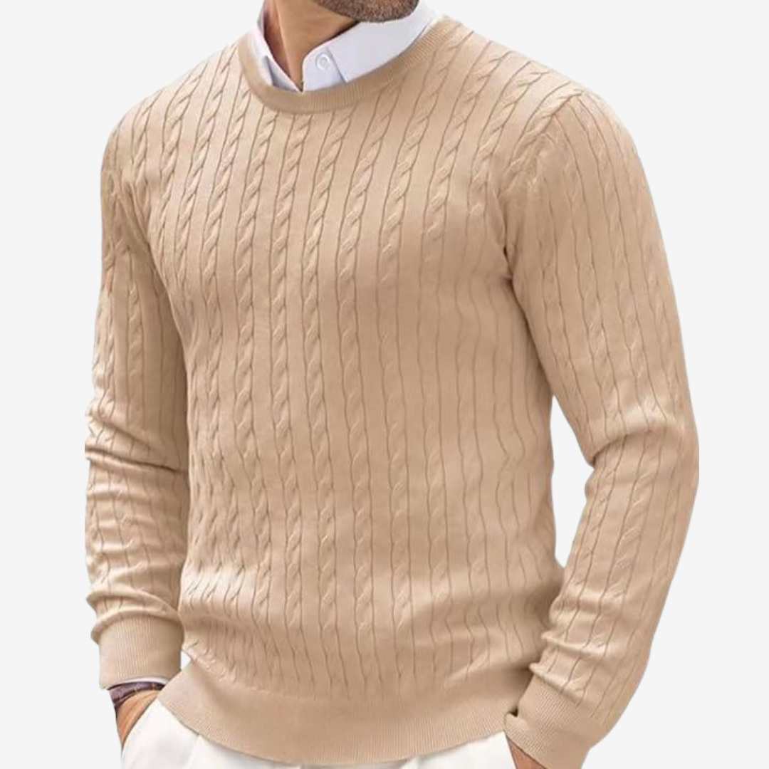 Maglione da uomo a trecce - Image 5