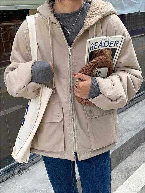 Giacca Casual da Donna con Cappuccio - Image 7