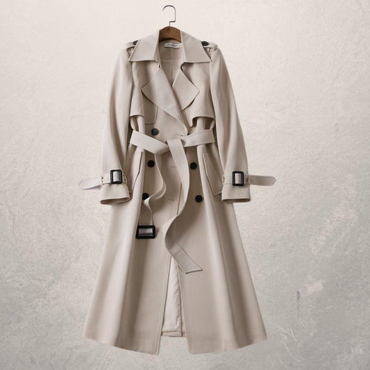 Cappotto Lungo da Donna con Cintura - Image 1