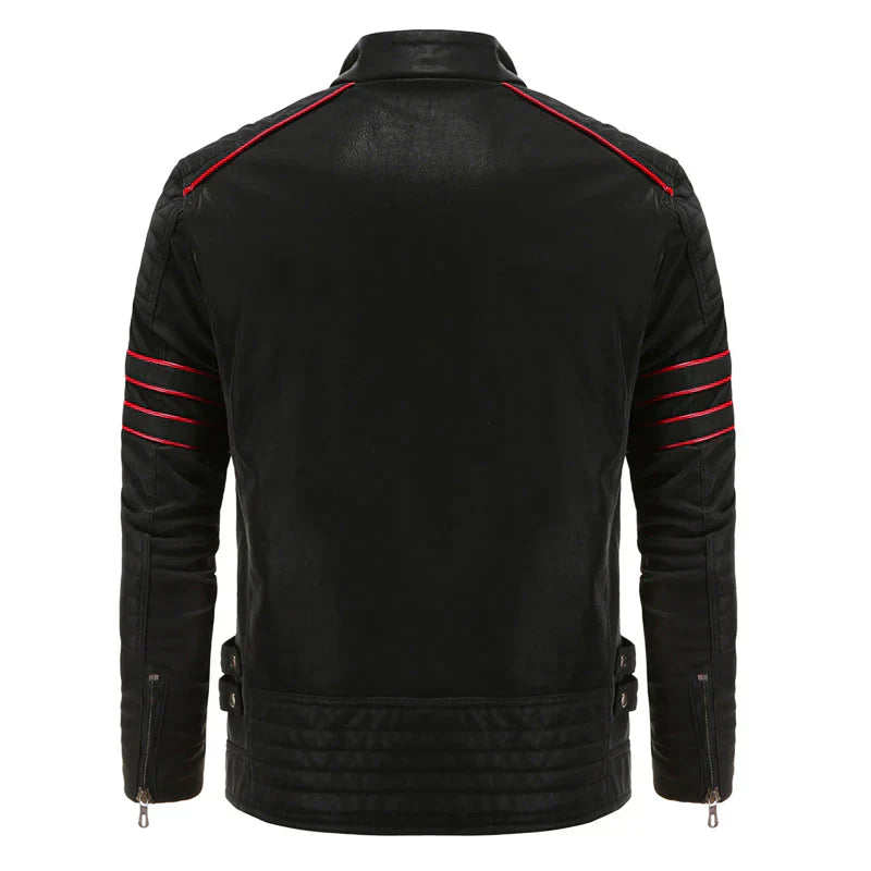 Giacca da moto slim-fit da uomo - Image 3