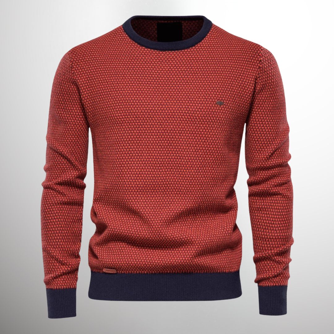 Maglione da uomo girocollo fantasia - Image 4