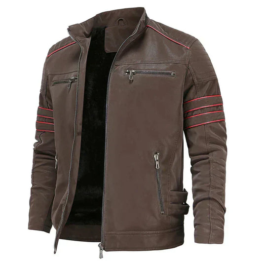 Giacca da moto slim-fit da uomo - Image 1
