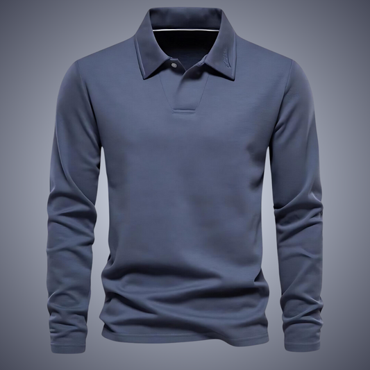Polo a maniche lunghe da uomo - Image 1