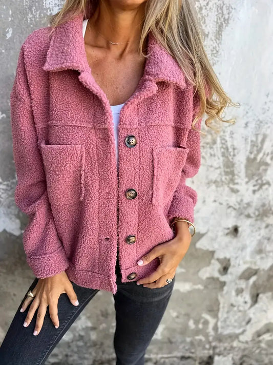 Giacca Sherpa Oversize da Donna - Image 1