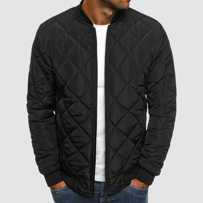 Giacca Bomber Trapuntata da Uomo - Image 5