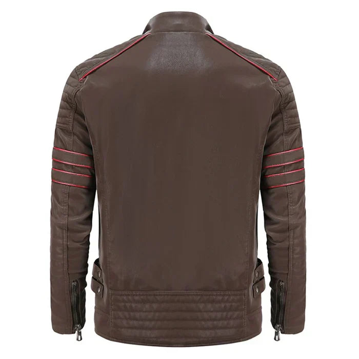Giacca da moto slim-fit da uomo - Image 2