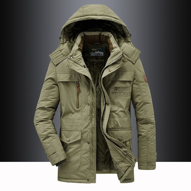Giacca Parka con Cappuccio da Uomo - Image 2