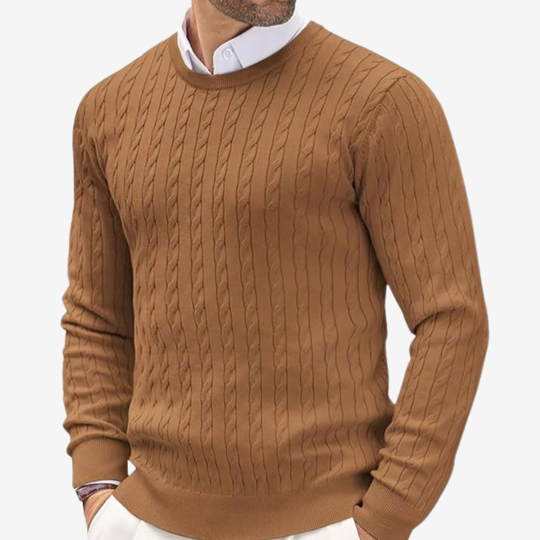 Maglione da uomo a trecce - Image 6