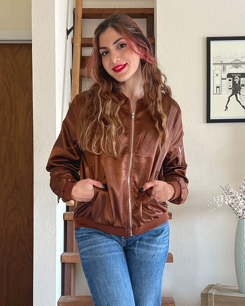 Giacca Bomber da Donna con Zip - Image 6