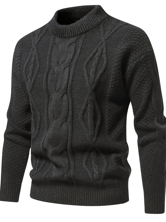 Maglione da uomo a trecce - Image 1