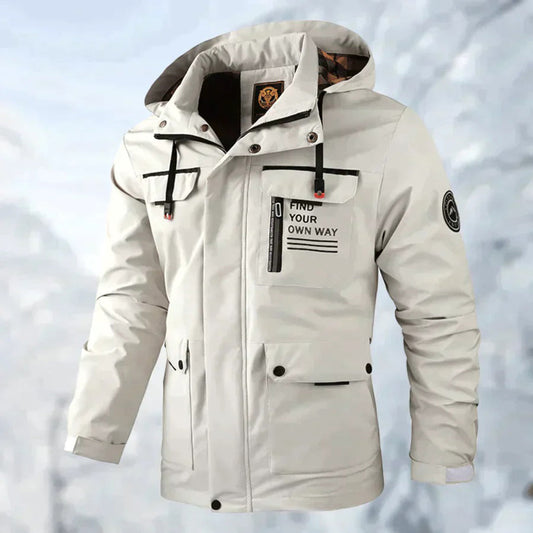Giacca Utility da Uomo con Cappuccio - Image 1