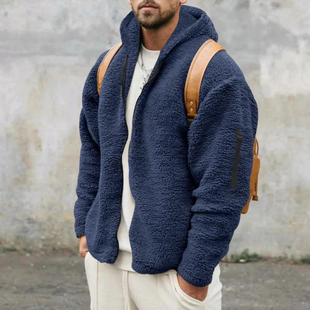 Giacca Casual da Uomo con Zip - Image 8