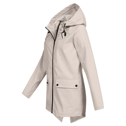 Impermeabile da Donna con Cappuccio - Image 1