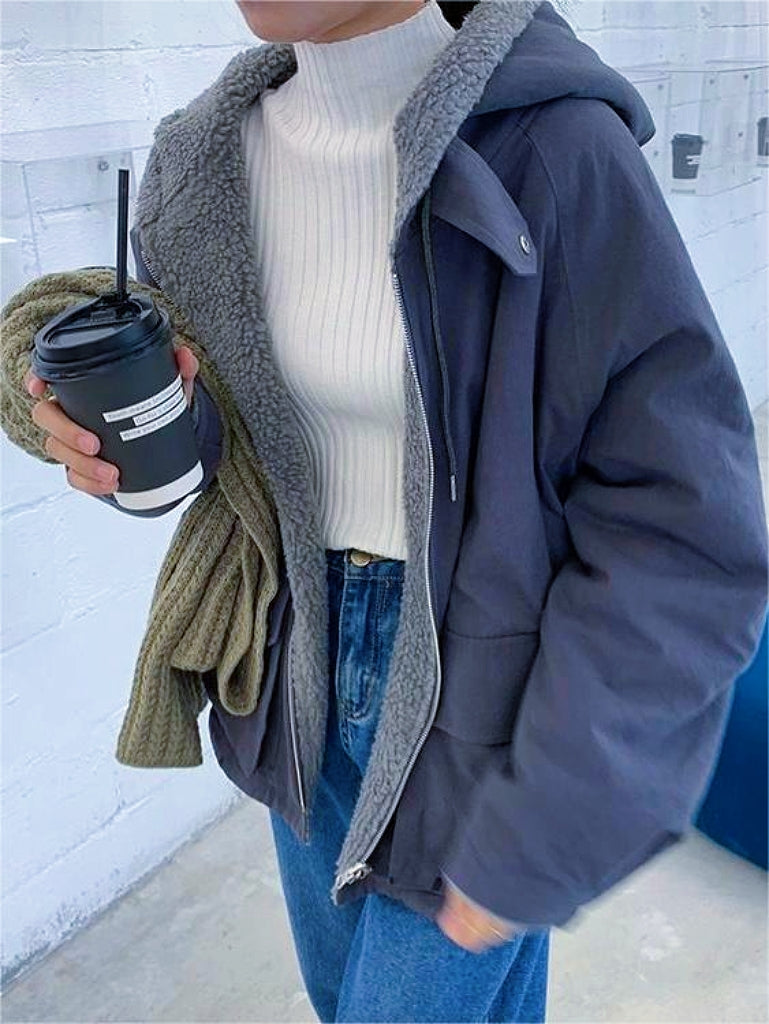 Giacca Casual da Donna con Cappuccio - Image 1