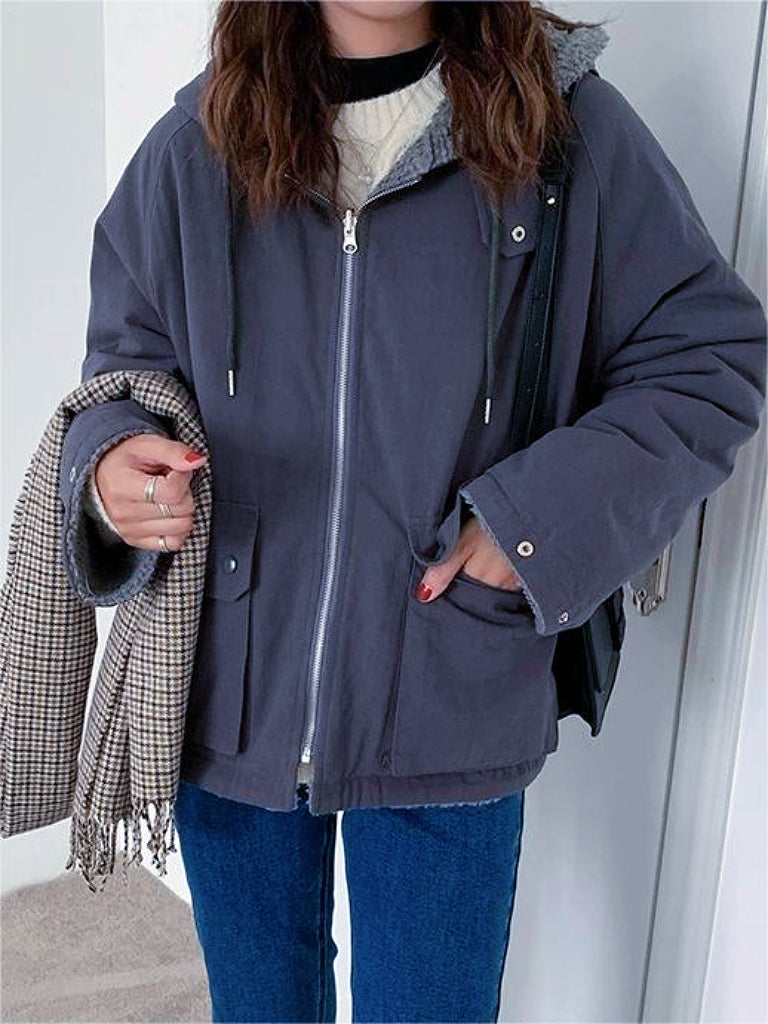 Giacca Casual da Donna con Cappuccio - Image 3