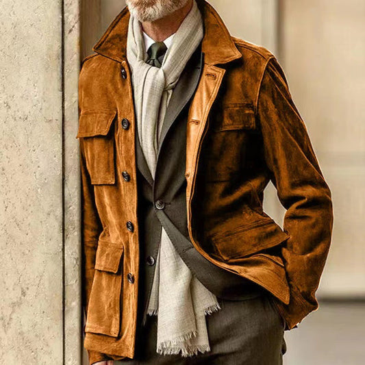 Giacca Casual da Uomo con Bottoni - Image 1