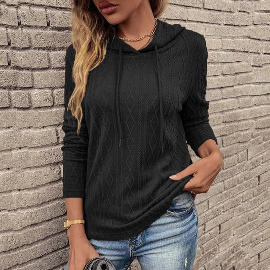 Maglione Pullover con Cappuccio da Donna - Image 1
