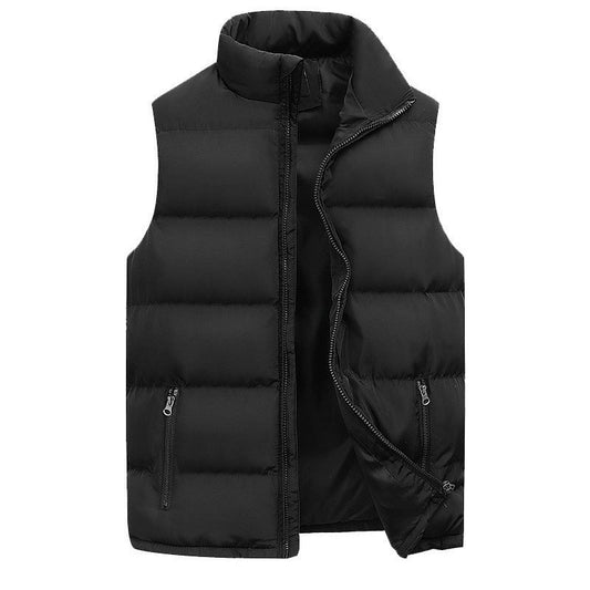 Gilet Piumino da Uomo con Collo Alto - Image 1
