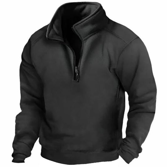Maglione da Uomo con Zip Corta - Image 1
